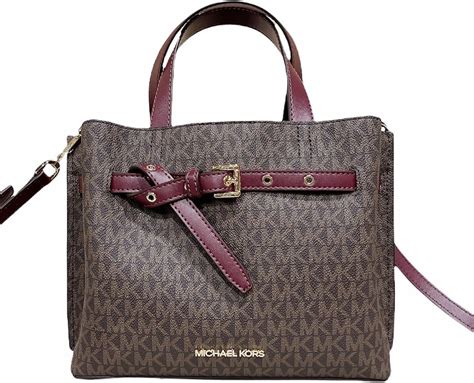 michael kors merlot crossbody bag|Michael Kors large satchel bag.